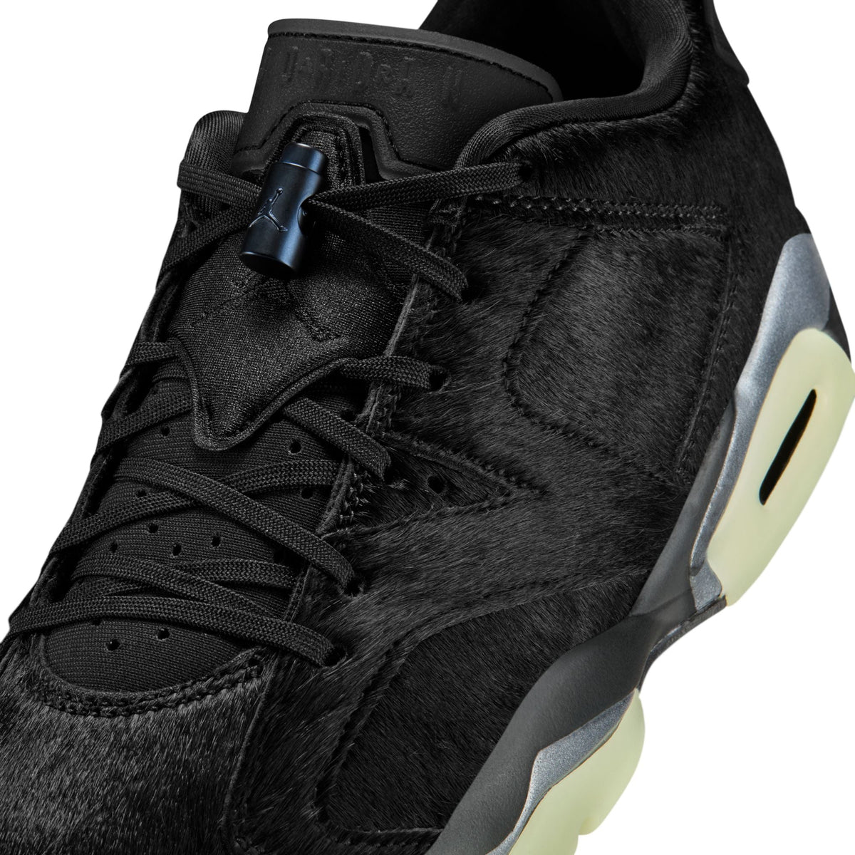 Womens Air Jordan 6 Retro Low Blackout