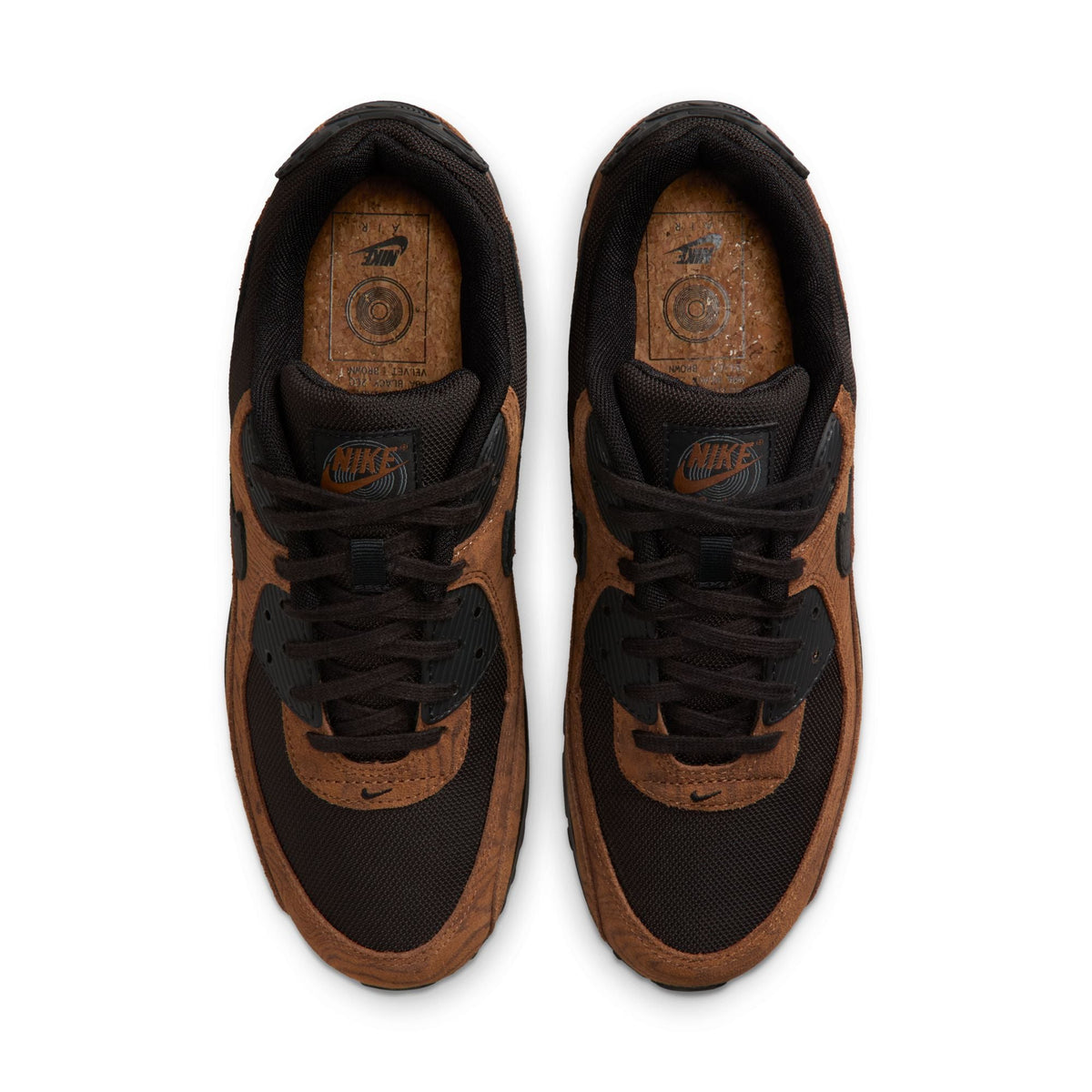 Nike Air Max 90 Premium Light British Tan Velvet Brown