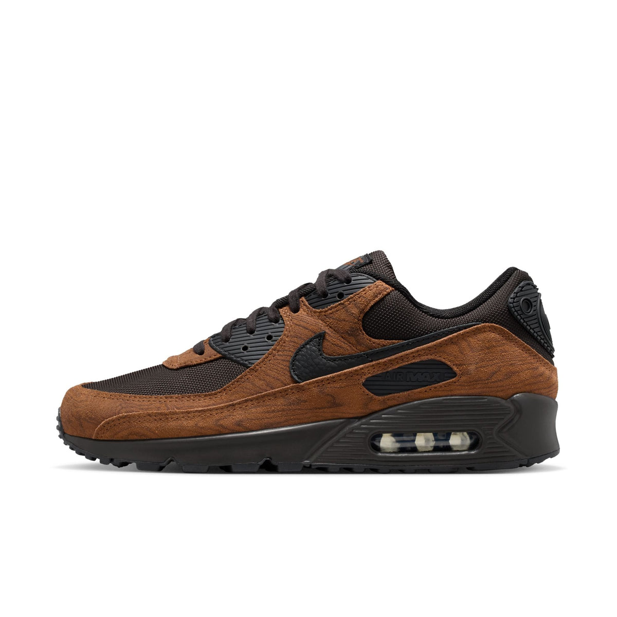 Nike Air Max 90 Premium Light British Tan Velvet Brown