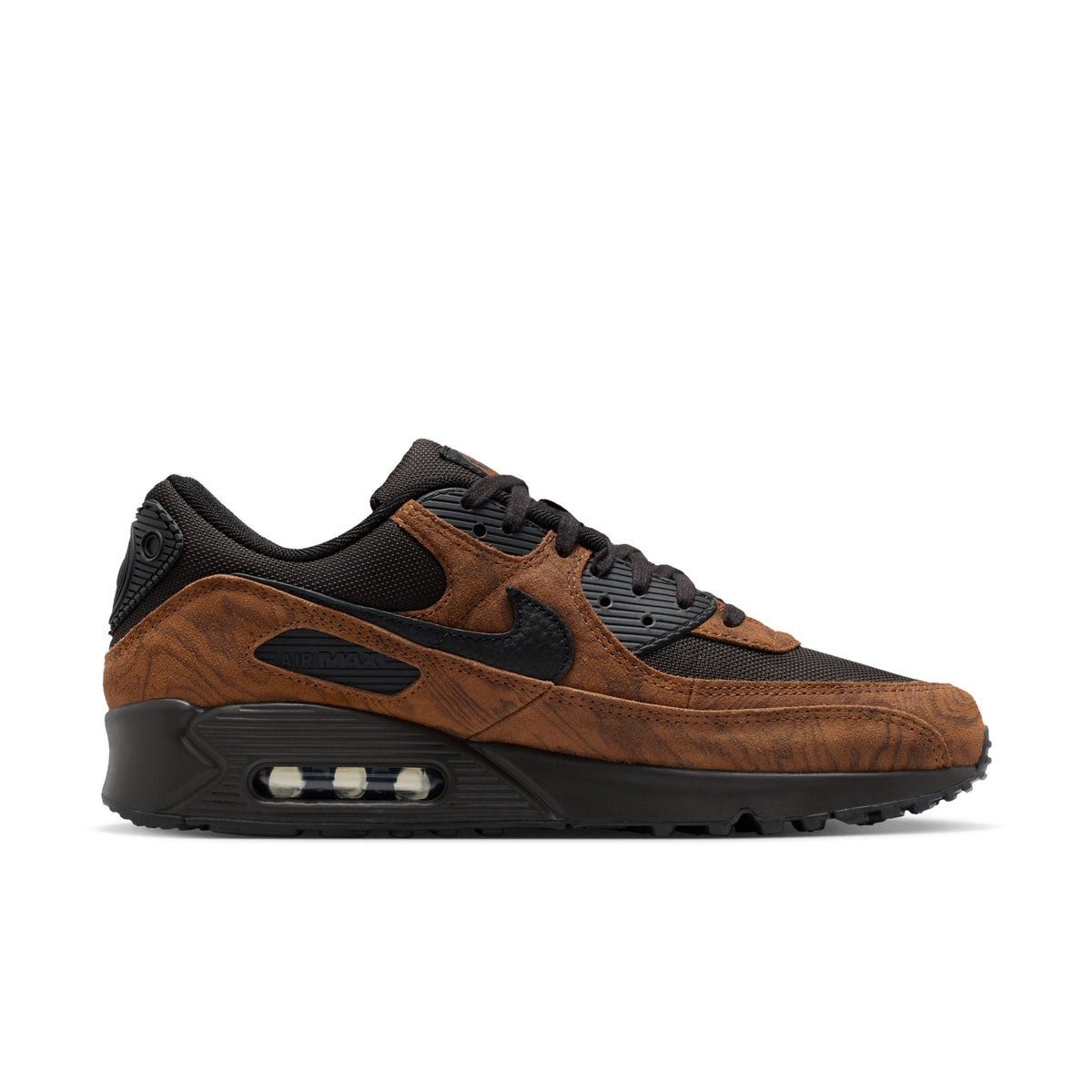 Nike Air Max 90 Premium Light British Tan Velvet Brown