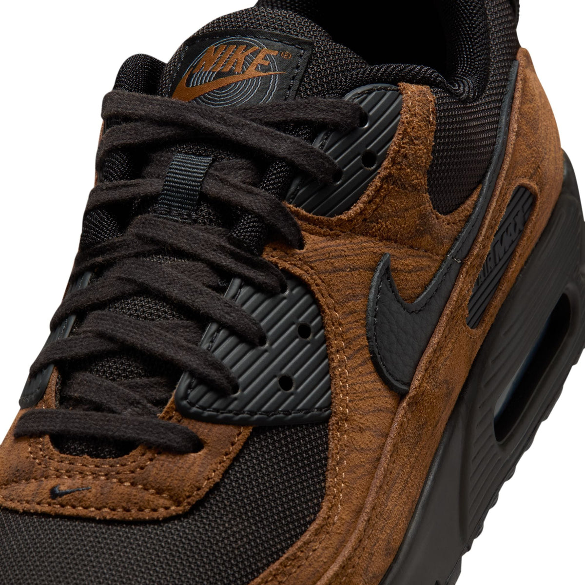 Nike Air Max 90 Premium Light British Tan Velvet Brown