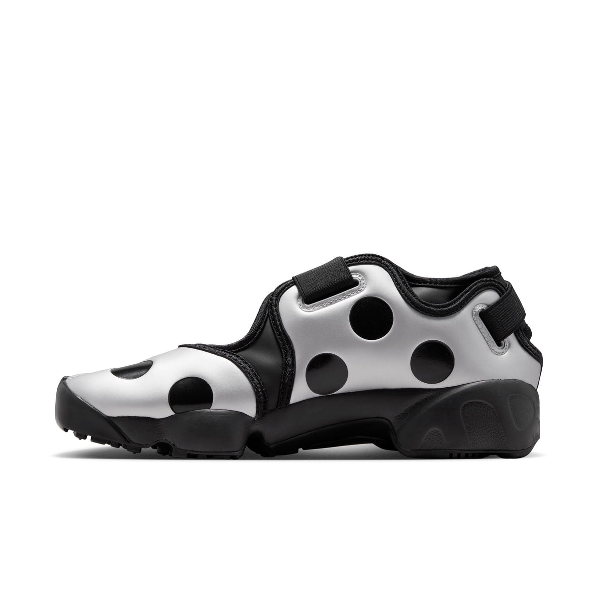 Womens Nike Air Rift Polka Dot Black/Metallic Silver