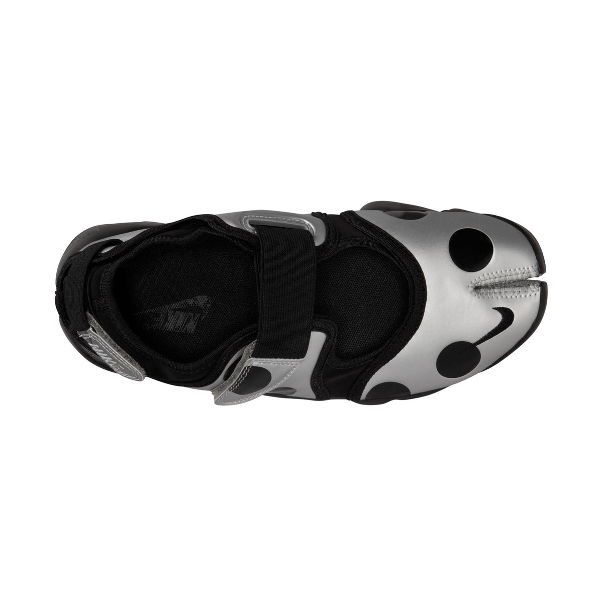 Womens Nike Air Rift Polka Dot Black/Metallic Silver