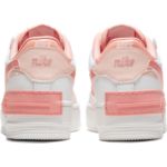 Womens Nike Air Force 1 Shadow White Coral Pink