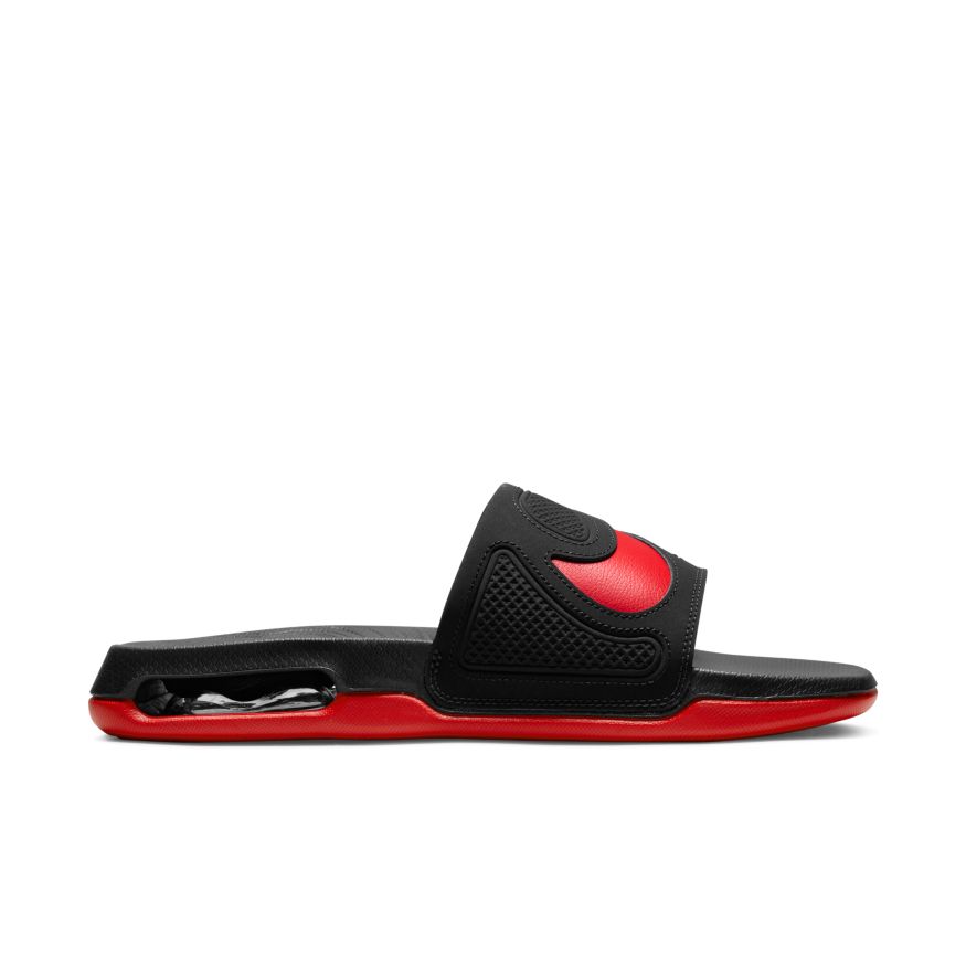 Mens Nike Air Max Cirro Slides Black University Red