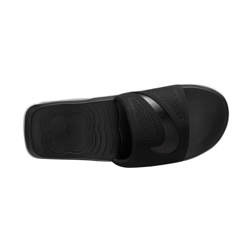Mens Nike Air Max Cirro Slides Black Metallic Silver