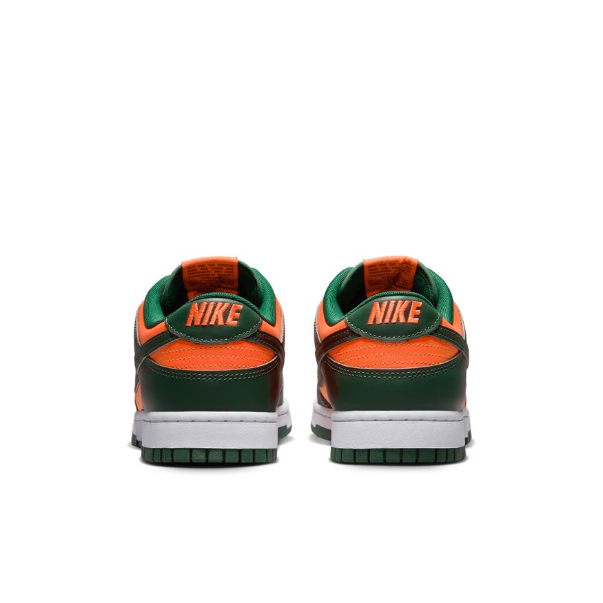 Mens Nike Dunk Low Retro Miami Hurricanes