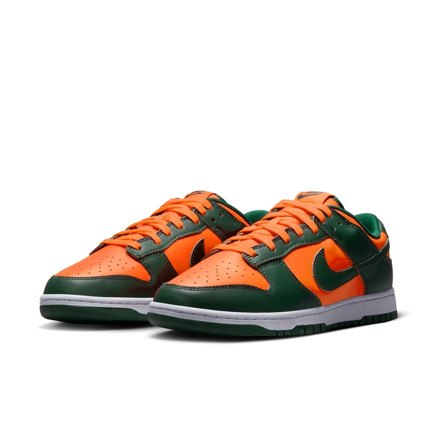 Mens Nike Dunk Low Retro Miami Hurricanes