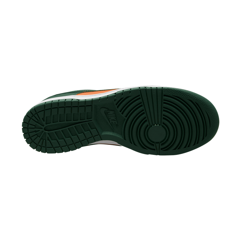 Mens Nike Dunk Low Retro Miami Hurricanes