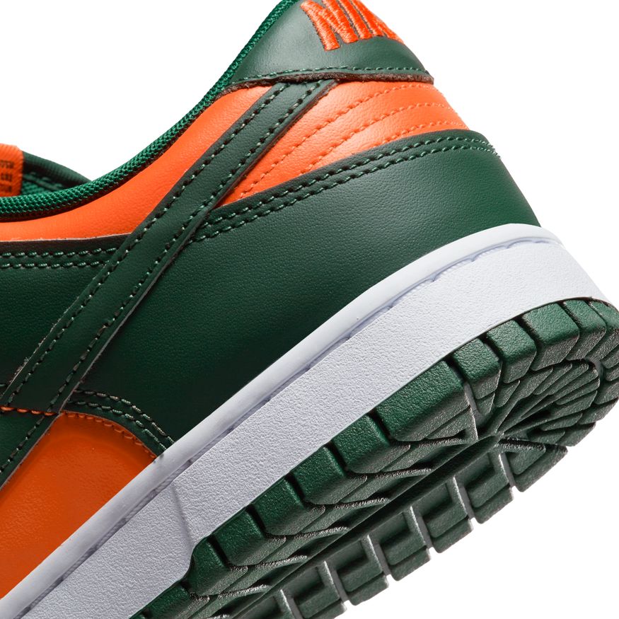 Mens Nike Dunk Low Retro Miami Hurricanes
