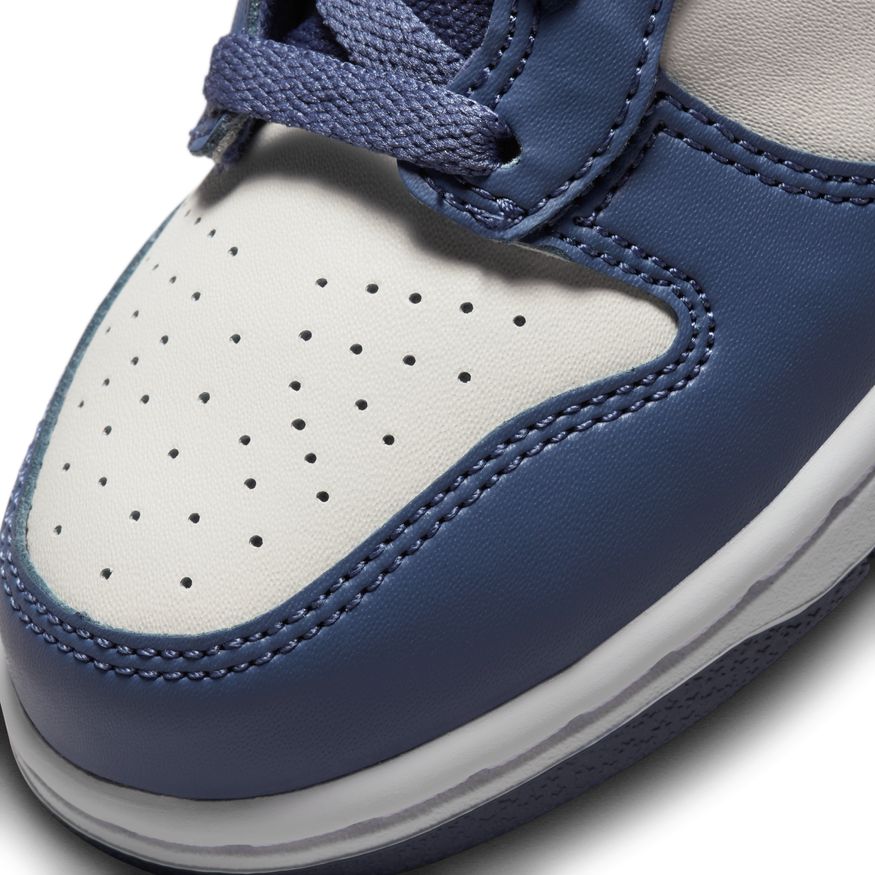 Little Kids Nike Dunk High Light Bone Diffused Blue