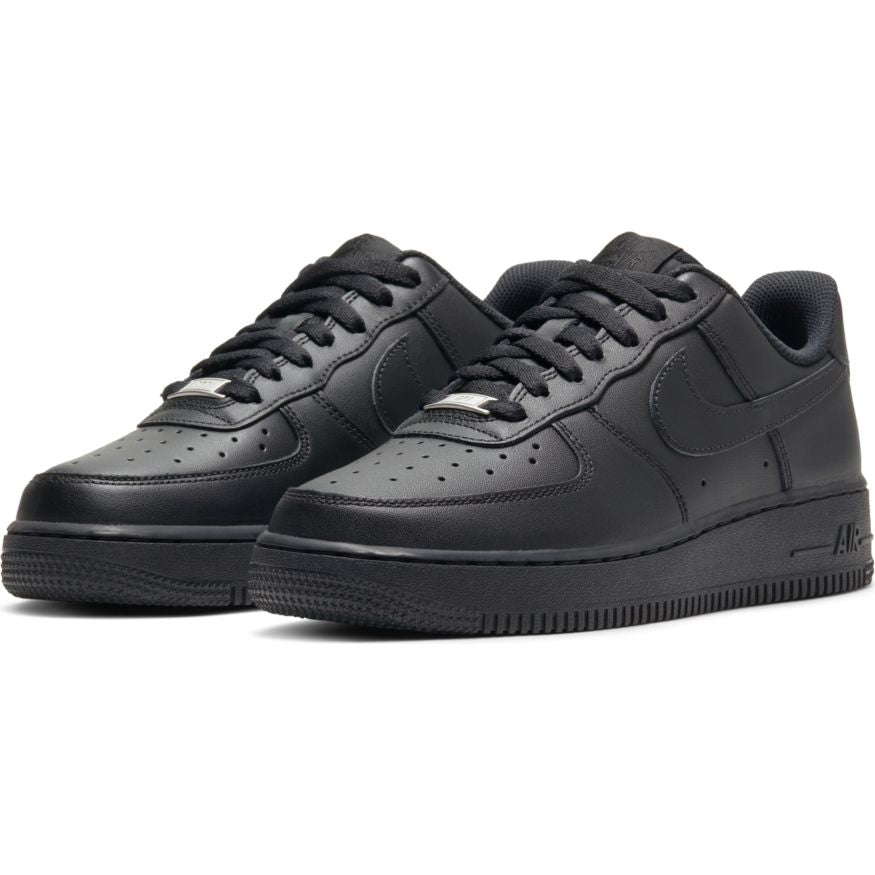 Womens Nike Air Force 1 07 Triple Black
