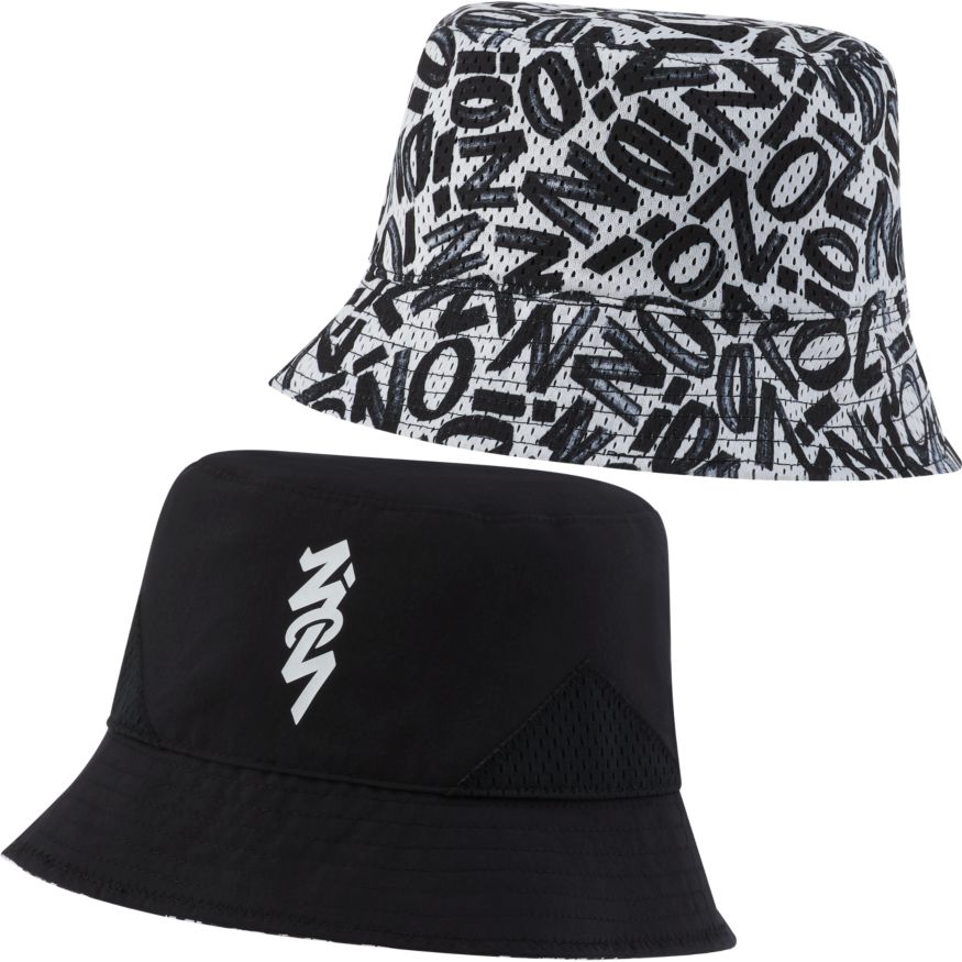 Zion Graphic Reversible Bucket Cap Black White (Unisex)
