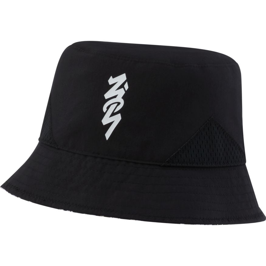 Zion Graphic Reversible Bucket Cap Black White (Unisex)