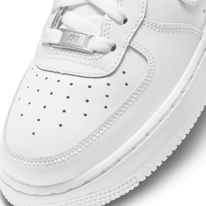Big Kids Nike Air Force 1 LE Triple White