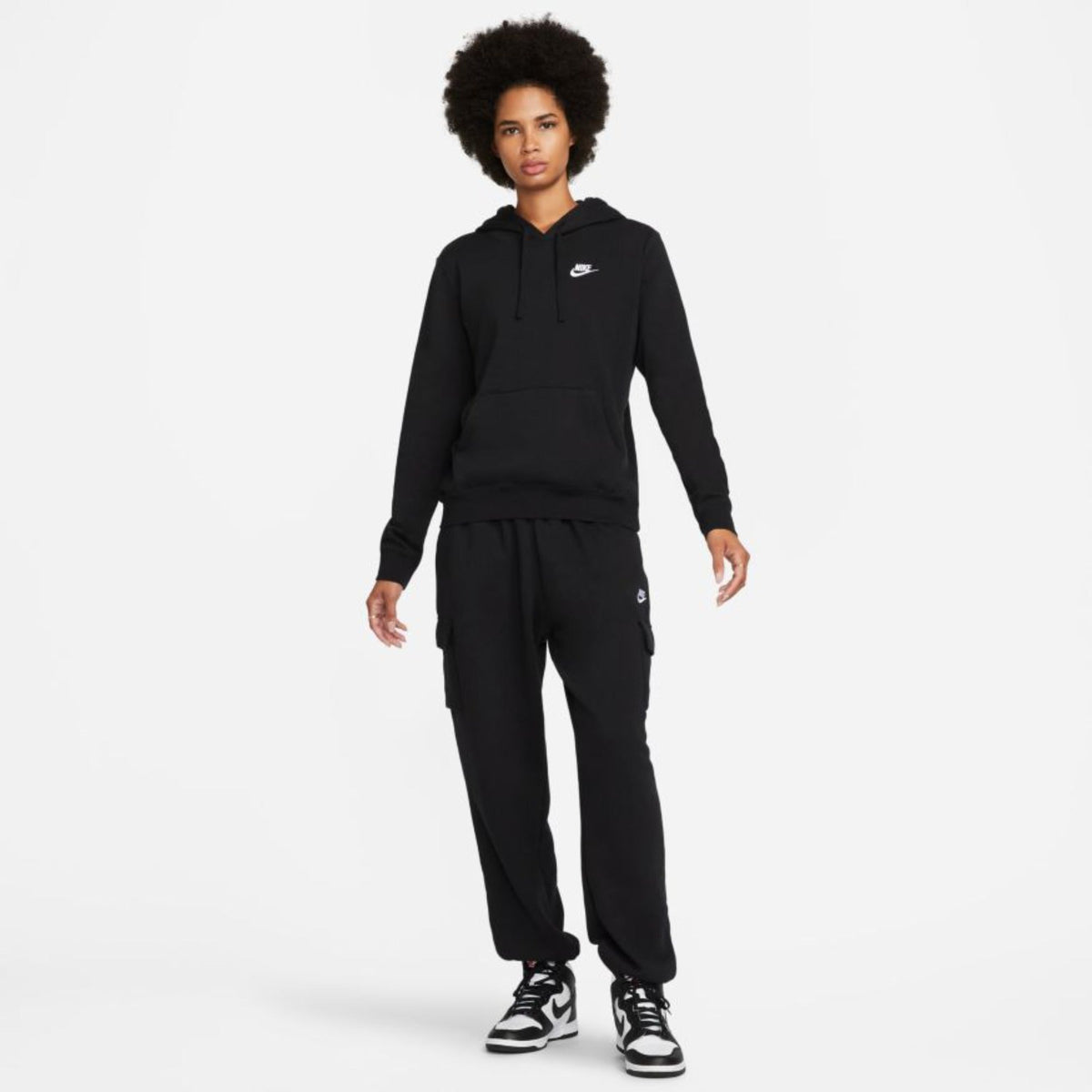 Womens Nike Sportswear Club Fleece Pullover Hoodie