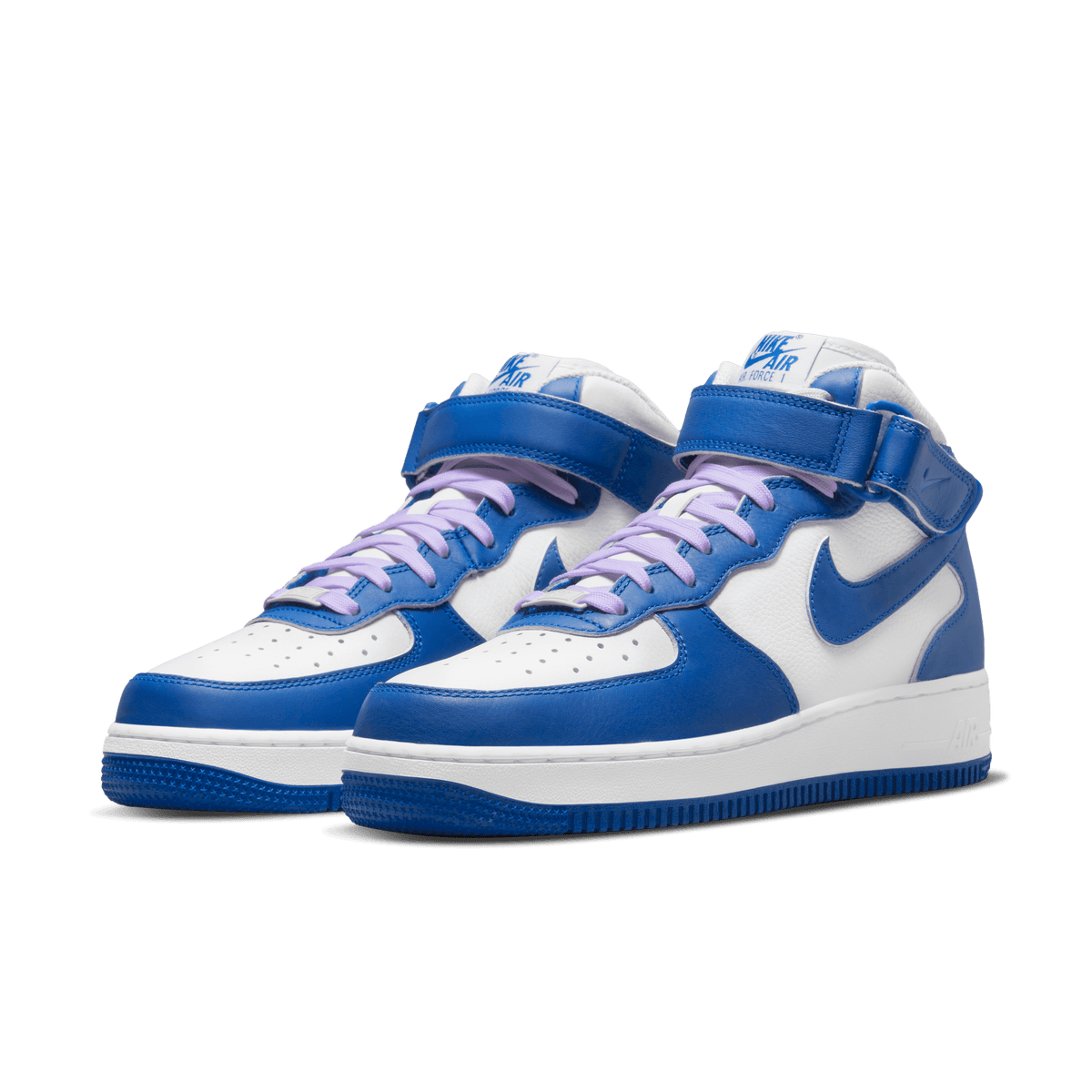 Womens Nike Air Force 1 07 Mid Military Blue