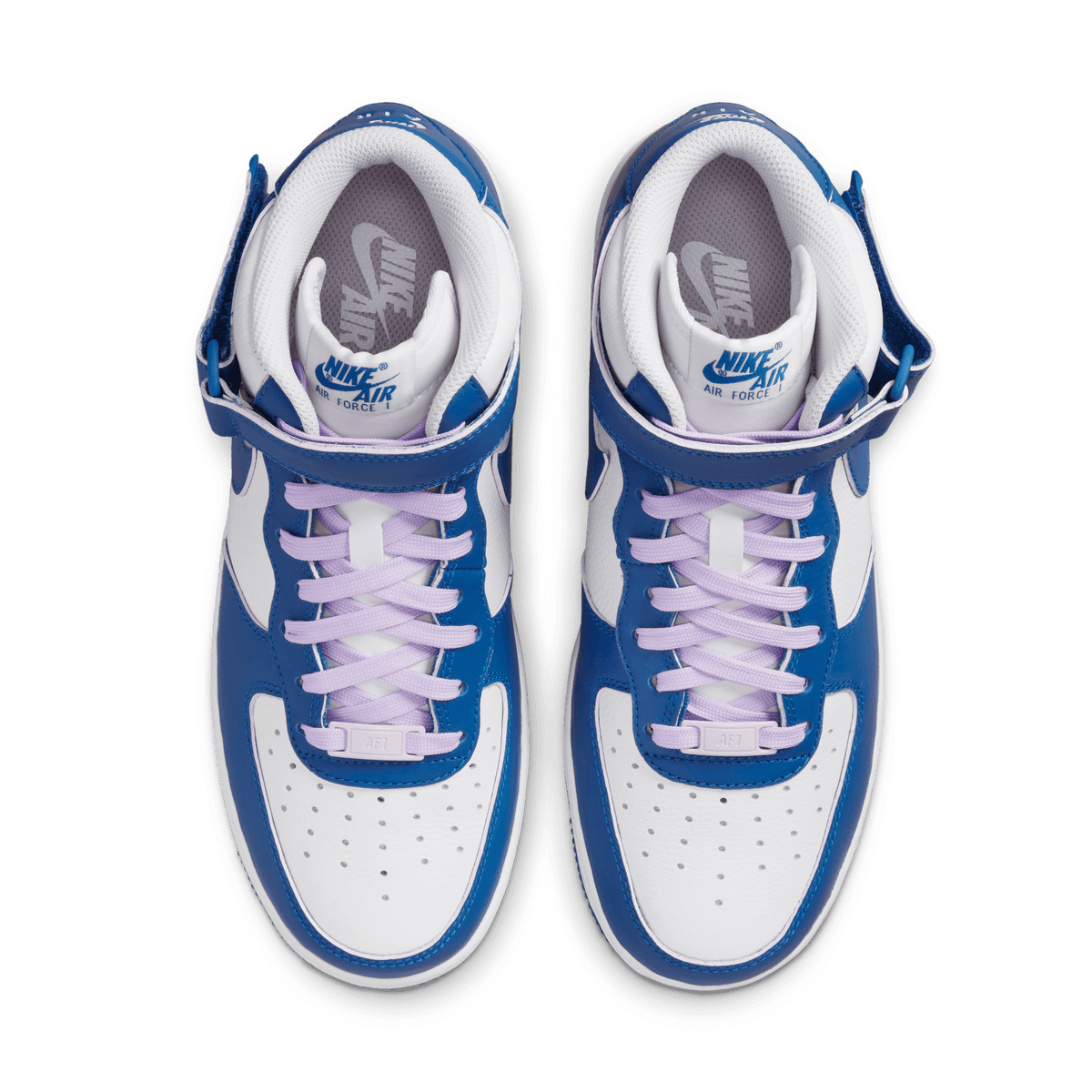 Womens Nike Air Force 1 07 Mid Military Blue