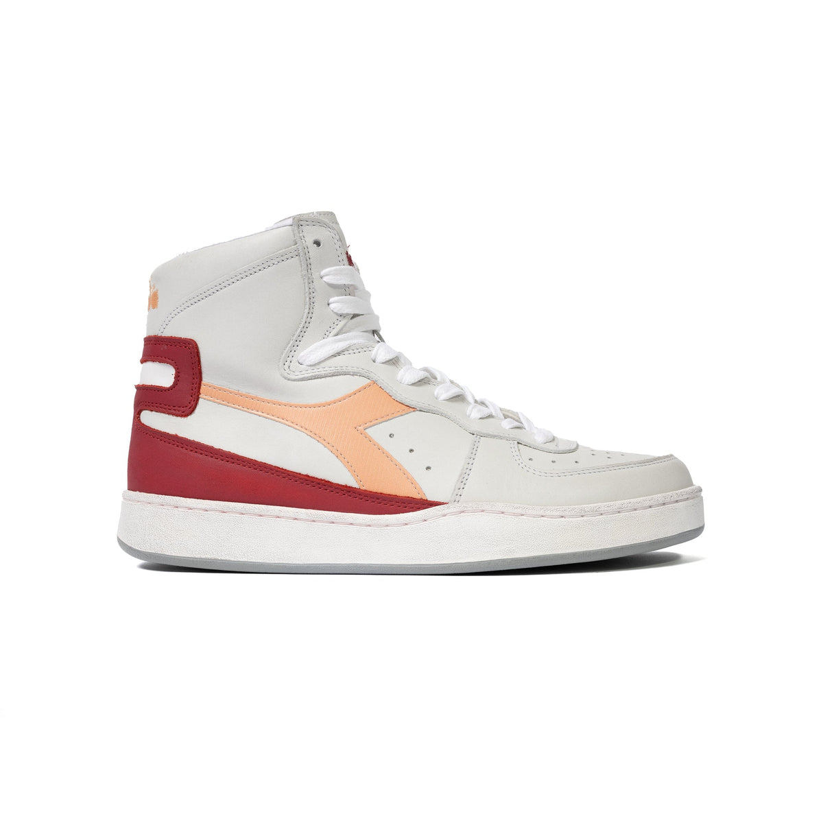 Diadora Heritage Mi Basket Used High Peach Nougat