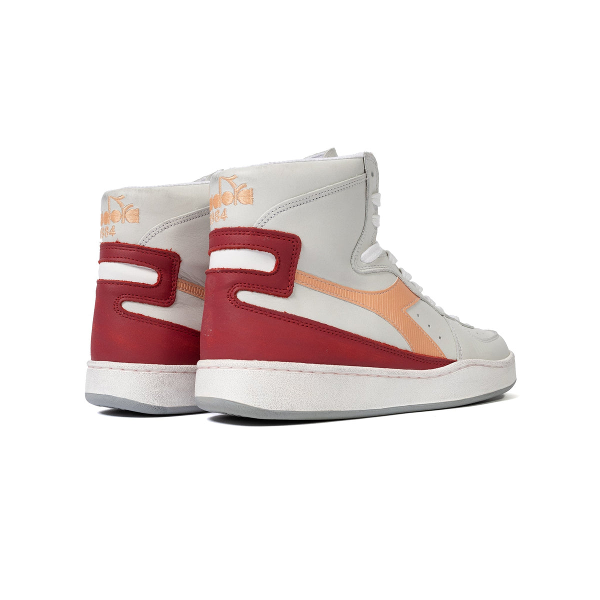 Diadora Heritage Mi Basket Used High Peach Nougat