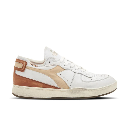 Diadora MI Basket Row Cut White/Beige