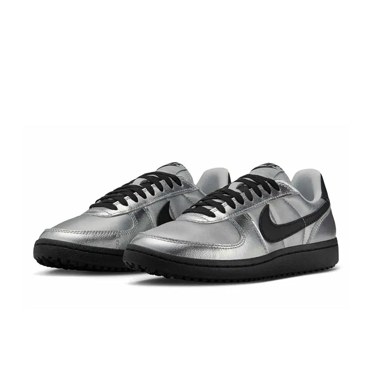 Womens Nike Field General Metallic Silver/Black