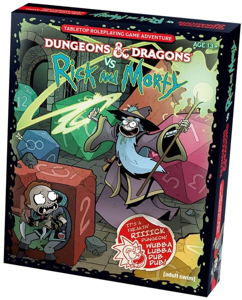 Wizards of The Coast - Dungeons & Dragons: Dungeons & Dragons VS Rick and Morty